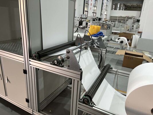 Produzione di massa Linea di produzione di filtri in fibra di vetro ISO con pareti divisorie