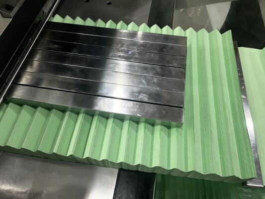 Macchina piegatrice automatica per carta filtro Linea di produzione di piegatura del filtro con origami ondulati