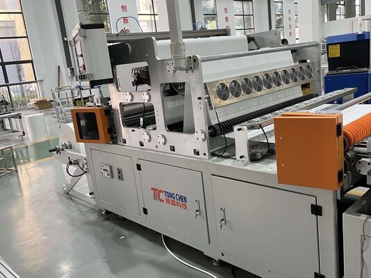 Linea di produzione per piegatura e incollaggio mini HEPA con altezza piega 300mm