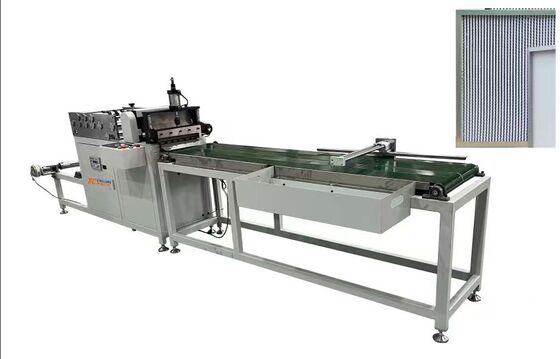 Macchinari di produzione per plissettatura alluminio full-auto con partizioni per operazioni ad alta capacità e produzione ad alto volume