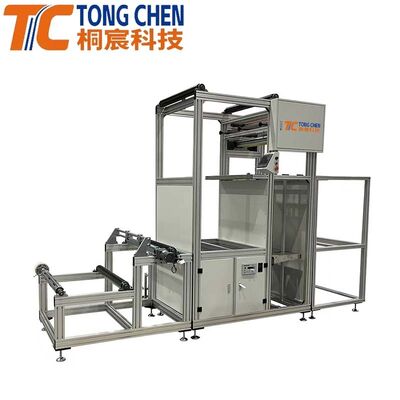 Macchina automatica ed efficiente per la plissatura di filtri partizionati per operazioni ad alto volume e applicazioni ecologiche