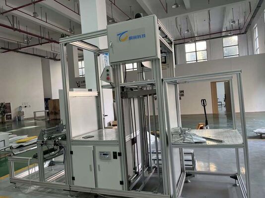 Macchina automatica ed efficiente per la plissatura di filtri partizionati per operazioni ad alto volume e applicazioni ecologiche