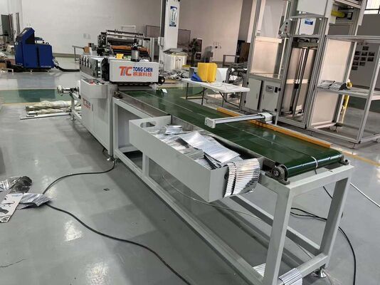 Macchinari di produzione per plissettatura alluminio full-auto con partizioni per operazioni ad alta capacità e produzione ad alto volume