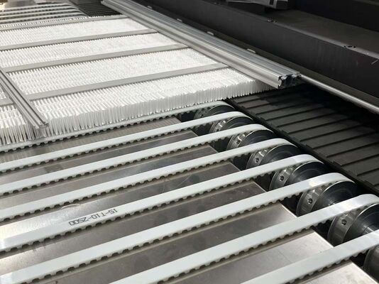 Fibra di vetro avanzata filtro HEPA macchina di piegatura completamente automatica per sistemi di filtrazione di livello industriale e operazioni ad alta potenza