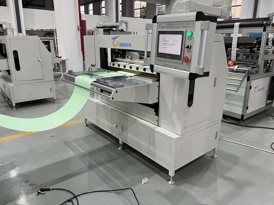 Macchina di piegatura e incollaggio di filtri a servomotore completamente automatica per filtri industriali e domestici