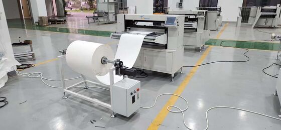 Macchine di piegatura a coltello semiautomatiche industriali per la produzione di filtri ad alta velocità