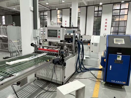 Linea di produzione CNC ad alta tecnologia di filtraggio automatizzato tipo coltello per filtri d'aria a basso costo di manodopera e personalizzati