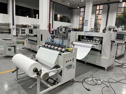 Linea di produzione CNC ad alta tecnologia di filtraggio automatizzato tipo coltello per filtri d'aria a basso costo di manodopera e personalizzati