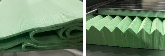 Macchina pieghettatrice automatica ad alta velocità per la produzione di filtri