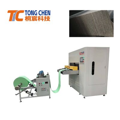 Piegatrice automatica per tessuti ad alta velocità da 300 mm con servomotore