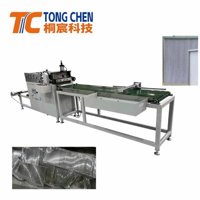 Filtro speciale di carta di alluminio origami macchina di produzione ondulata