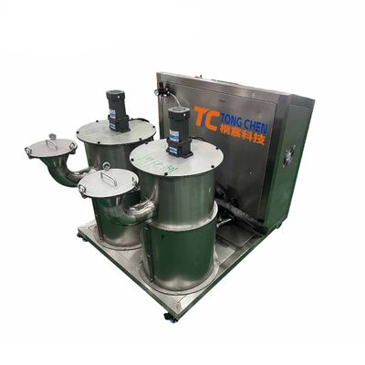 Macchina automatica di precisione per l'incollaggio di filtri AB a due componenti con ingranaggi e motore, costruzione in acciaio, garanzia di 1 anno